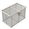 Anysizebasket Rectangular Wire Mesh Basket: 10Lx6Wx6H, 304 SS, 3/16 Rod Frame, Mesh: 4 x .063 TMT-100060060-P04S - alternate 2